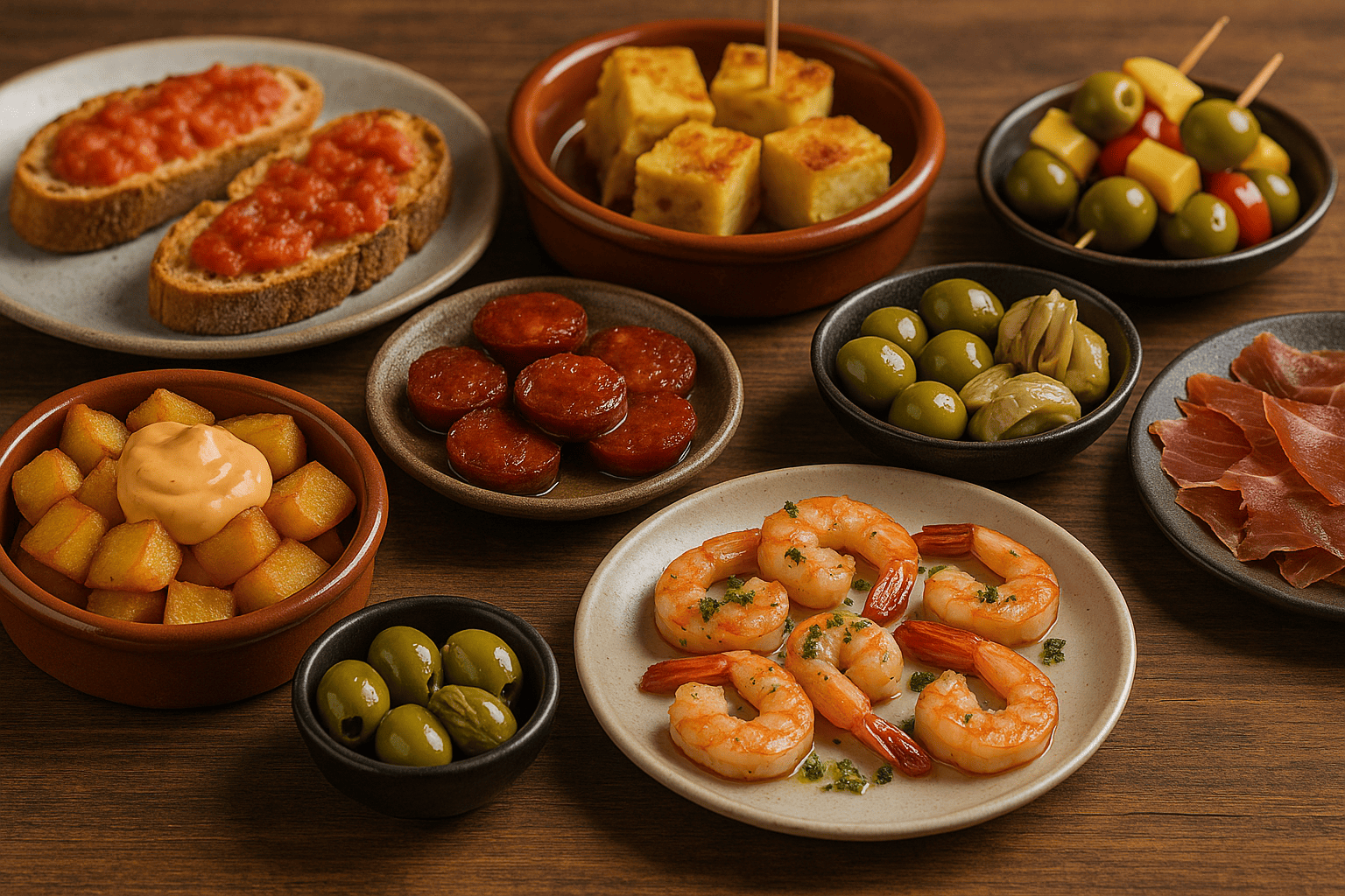 Tapas Gericht